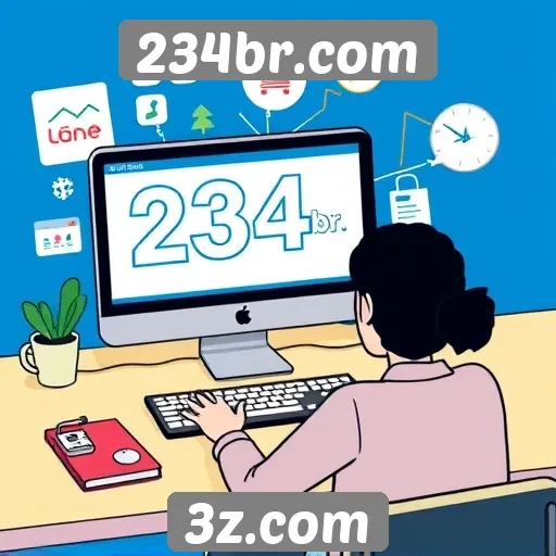 Exploração das funcionalidades interativas do 234br.com